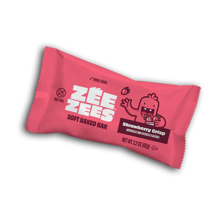 Bars, Strawberry Crisp Zee Zee 135/2.2oz