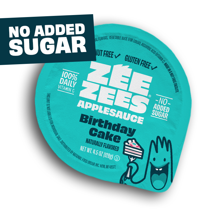 Fruit, Applesauce Zee Zee Birthday Cake 96/4.5oz