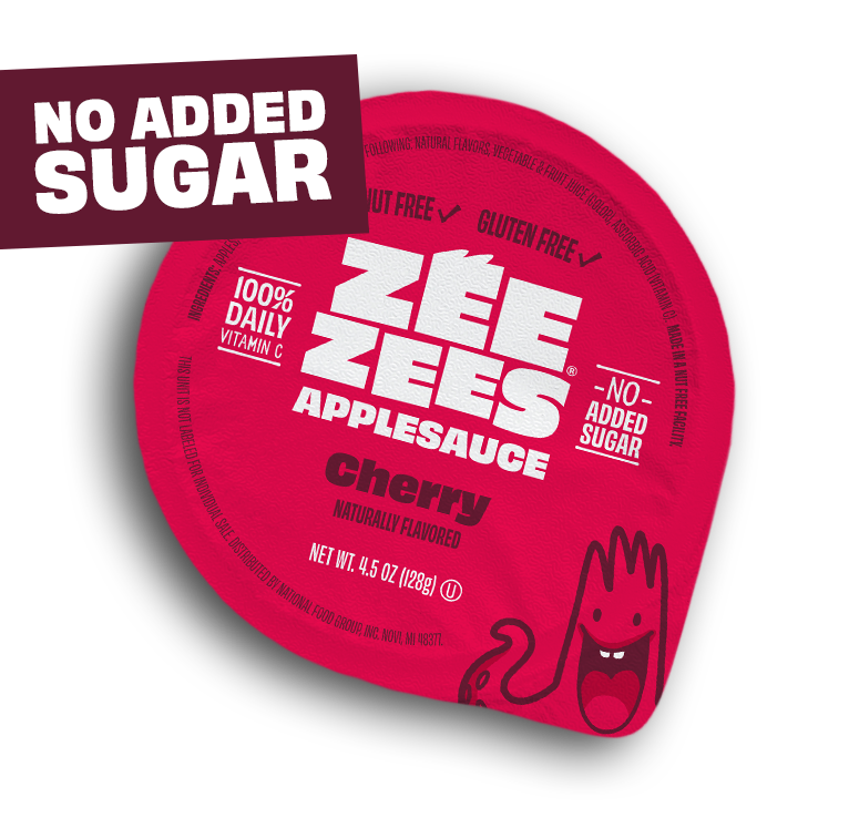 Fruit, Applesauce Zee Zee Cherry 96/4.5oz