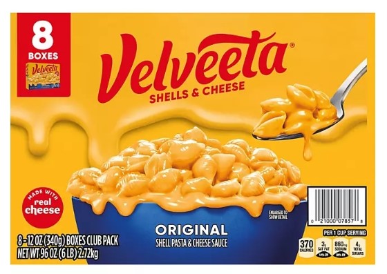Noodle, Velveeta Shells and Cheese 8/12oz
