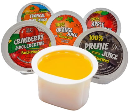 Juice, 4oz Sunrise Blend Peterson Cups