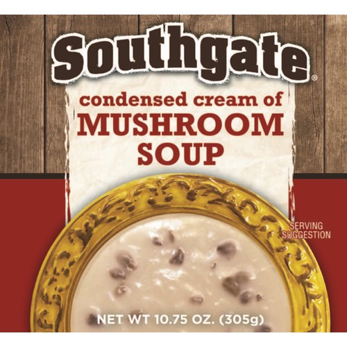 Ent, Southgate Cond Cream of Mushroom Soup 24/10.75oz