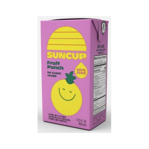 Juice, 4.23oz Fruit Punch Suncup