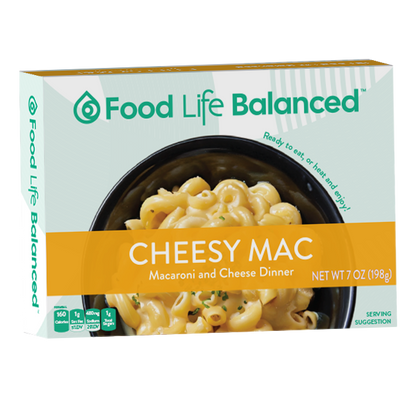 Ent, Tray, FLB Cheesy Mac 24/7oz