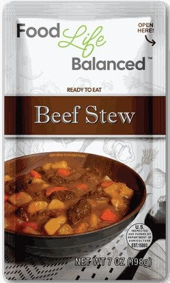 Ent, Pouch, FLB Beef Stew 48/8oz