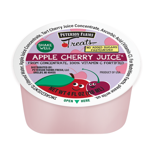 Juice, 4oz Apple Cherry Peterson Cups