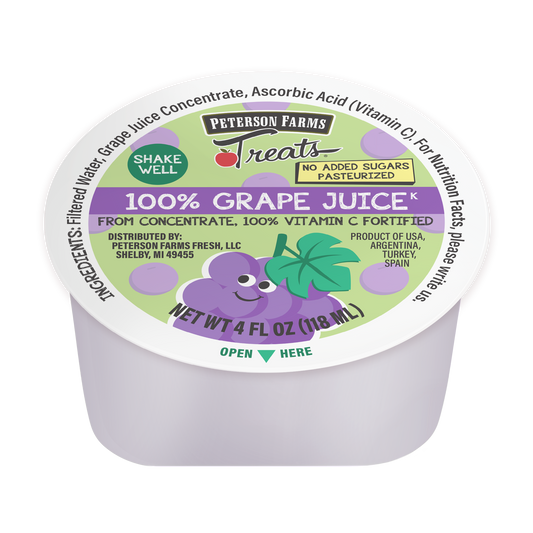 Juice, 4oz Grape Peterson Cups