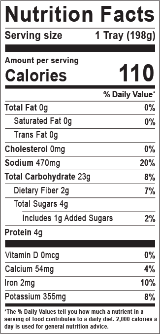 Ent, Tray, FLB Pasta Fagioli 24/7oz