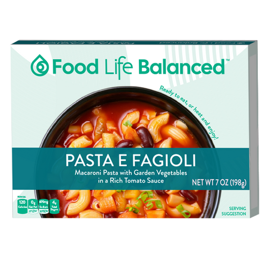 Ent, Tray, FLB Pasta Fagioli 24/7oz