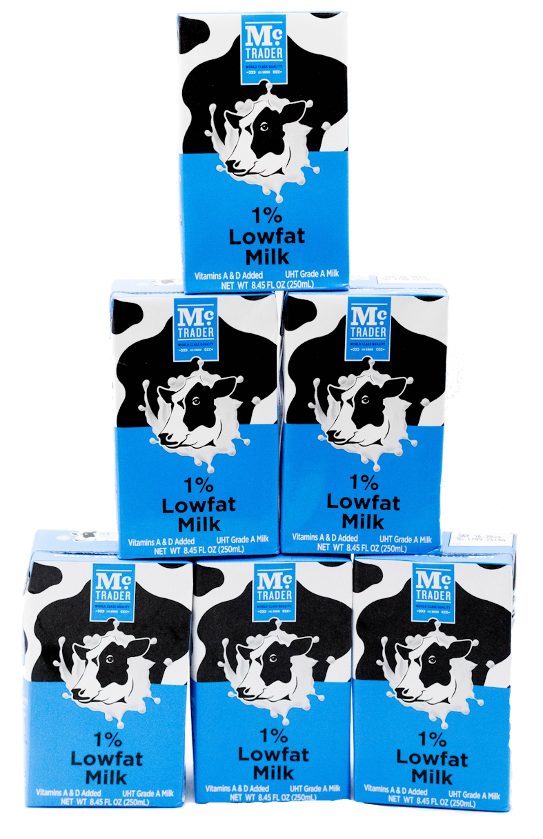 Milk, Shelf Stable UHT Generic 27/8oz