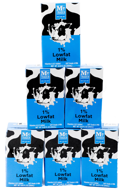 Milk, Shelf Stable UHT Generic 27/8oz