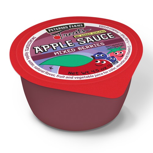 Fruit, Applesauce - PF Mixed Berries 96/4.5oz