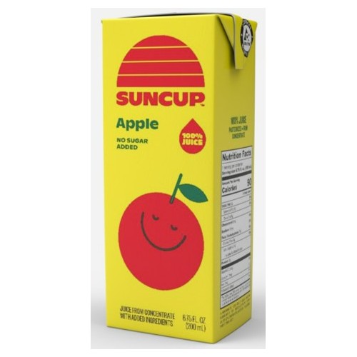 Juice, 6.75oz Suncup Apple