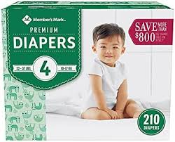 Diapers, Size 4, 210ct