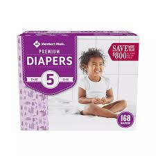 Diapers, Size 5, 168ct