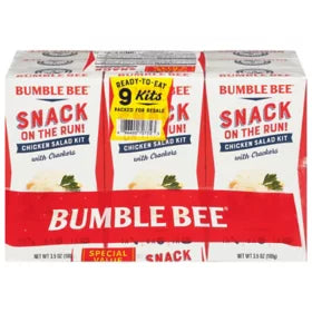 Ent, Chicken Salad Kit, Bumble Bee 9pk 3.5oz