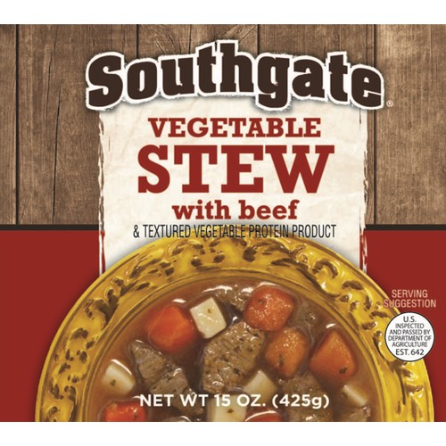 Ent, Southgate Veg Stew w/ Beef 12/15oz