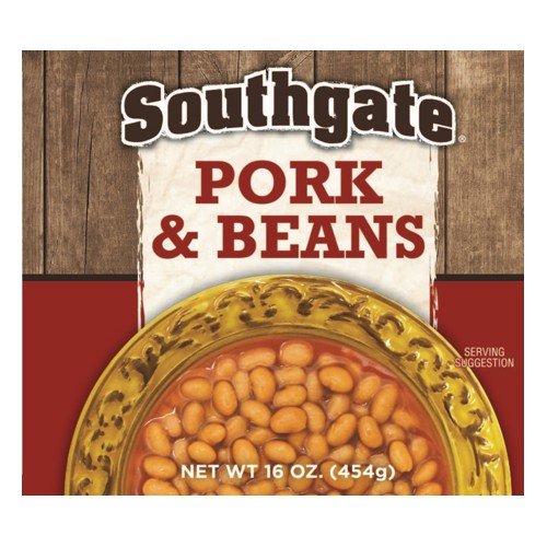 Ent, Southgate Pork n Beans 12/16oz