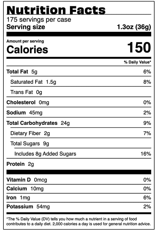 Bars, Blueberry Lemon Zee Zee 175/1.3oz